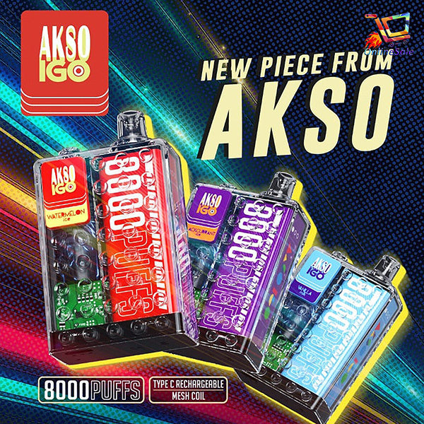 AKSO IGO 8000 Puff Vape 