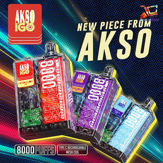 AKSO IGO 8000 Puff Vape 