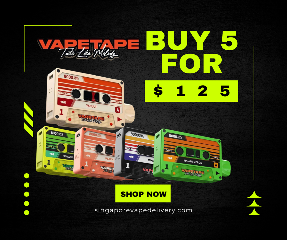 Vape Tape 5 Pcs Bundle